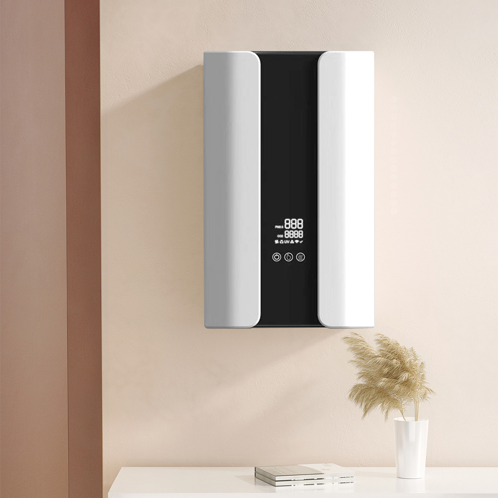 Purificazione dell'aria efficiente: vantaggi di purificazione del dispositivo di ventilazione fresca a parete montato a parete